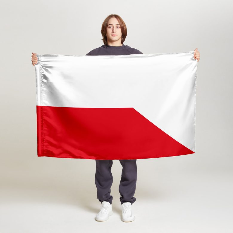 Флаг стандартный двусторонний с подкладкой Братислава