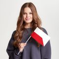 Флаг стандартный двусторонний с подкладкой Братислава