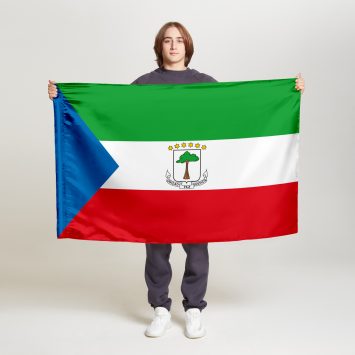 Флаг стандартный односторонний Малабо