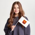 Флаг стандартный односторонний прямая печать Нджамена