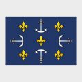 Флаг большой односторонний Порт-Луи