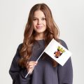 Флаг стандартный двусторонний Санто-Доминго