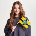 Флаг стандартный односторонний Веллингтон