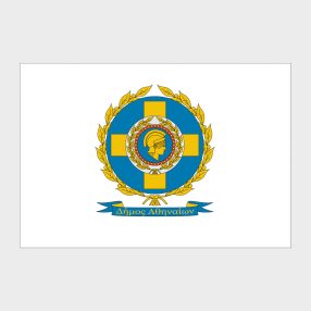 Флаг стандартный двусторонний Афины