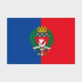 Флаг малый двусторонний с подкладкой Париж