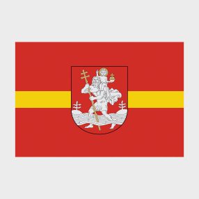Флаг малый односторонний, Блэкаут Вильнюс