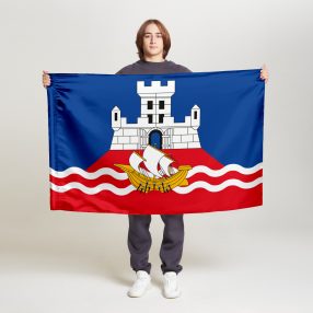 Флаг малый двусторонний, Блэкаут Белград