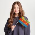 Флаг малый односторонний Хараре