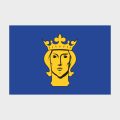 Флаг малый односторонний Стокгольм