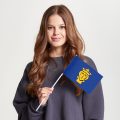 Флаг малый односторонний Стокгольм
