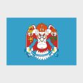 Флаг среднего размера двусторонний, Блэкаут Улан-Батор