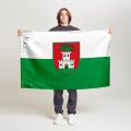 Флаг малый двусторонний Любляна
