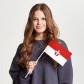 Флаг стандартный двусторонний Вена