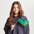 Флаг малый односторонний, Блэкаут Дублин