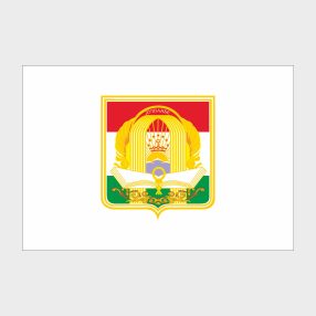 Флаг среднего размера односторонний Душанбе