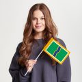 Флаг малый двусторонний Андорра-ла-Велья