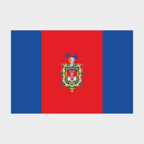 Флаг среднего размера двусторонний Кито