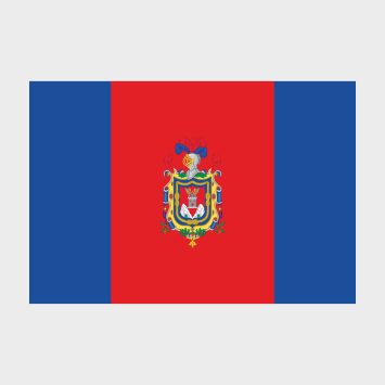 Флаг большой односторонний Кито