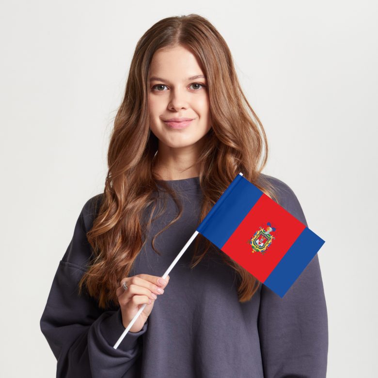 Флаг малый односторонний Кито