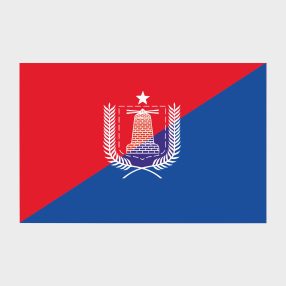 Флаг среднего размера односторонний, прямая печать Могадишо