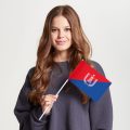 Флаг среднего размера двусторонний, Блэкаут Могадишо