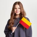 Флаг стандартный двусторонний Варшава