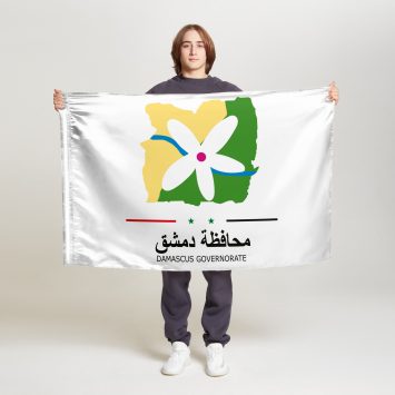 Флаг стандартный односторонний Дамаск