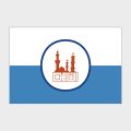 Флаг большой двусторонний, Блэкаут Каир