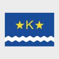 Флаг стандартный двусторонний, Блэкаут Киншаса