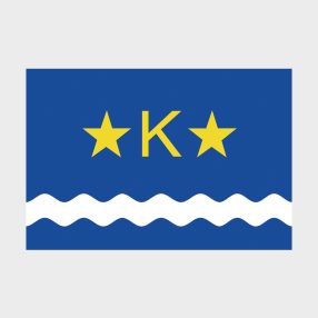Флаг малый двусторонний, Блэкаут Киншаса