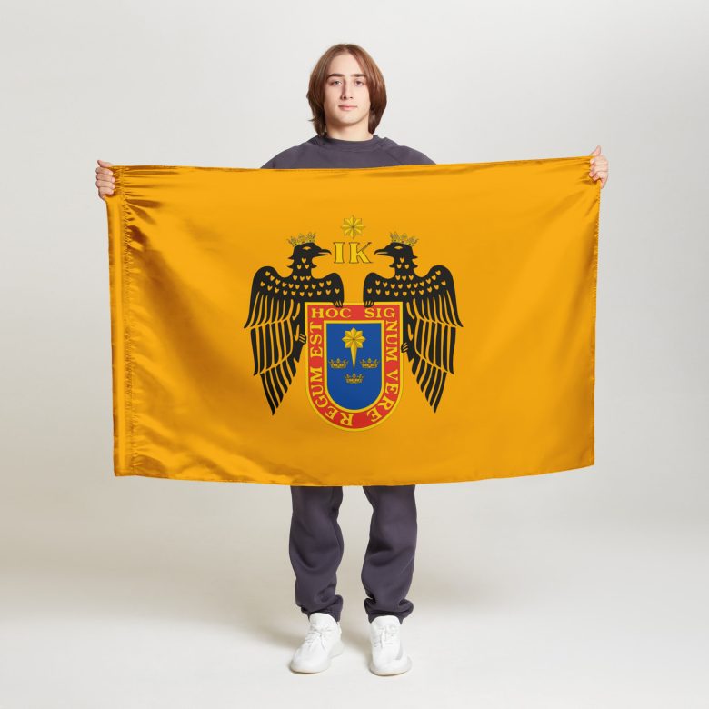 Флаг малый двусторонний Лима