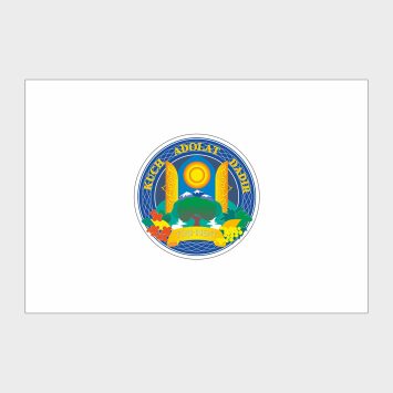 Флаг большой односторонний Ташкент