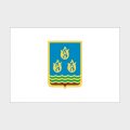 Флаг большой односторонний Баку