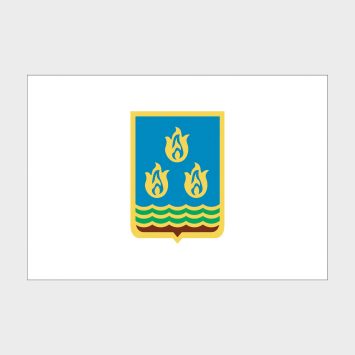 Флаг среднего размера двусторонний Баку