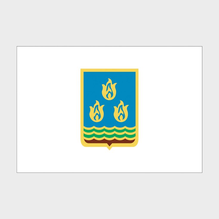 Флаг большой односторонний Баку