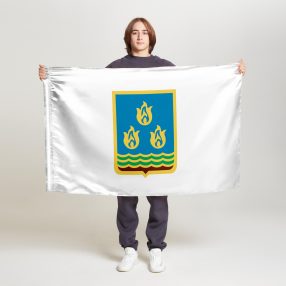 Флаг большой односторонний Баку