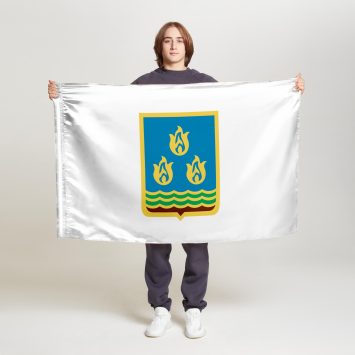 Флаг среднего размера двусторонний Баку