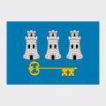Флаг стандартный двусторонний с подкладкой Гавана