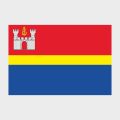 Флаг большой двусторонний Калининградская область