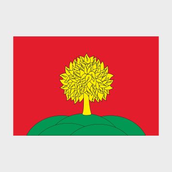 Флаг стандартный односторонний Липецкая область