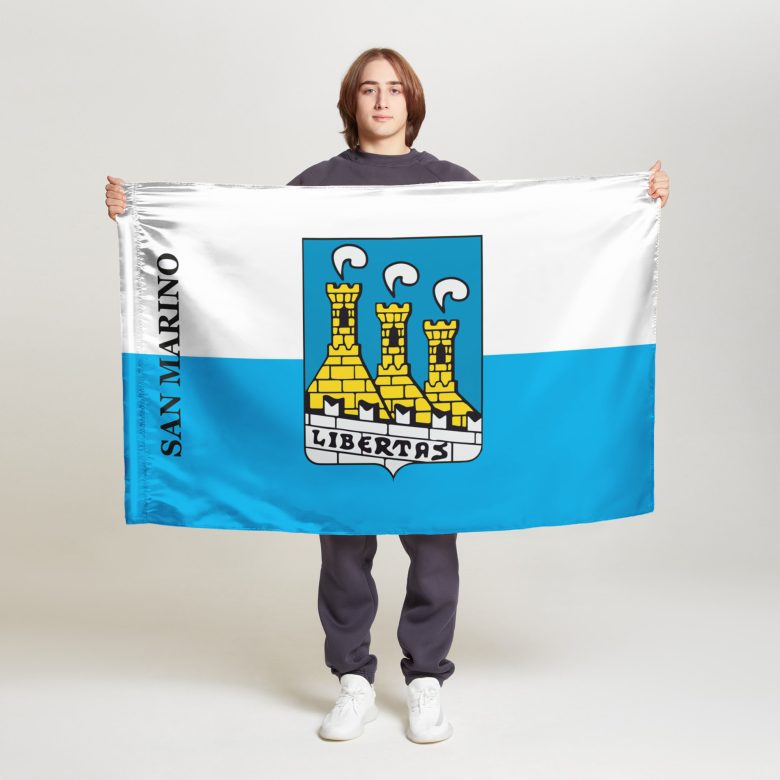 Флаг большой односторонний, Блэкаут Сан-Марино город