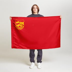 Флаг стандартный двусторонний, Блэкаут Скопье