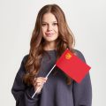 Флаг стандартный двусторонний, Блэкаут Скопье