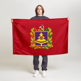 Флаг стандартный двусторонний, Блэкаут Брянская область