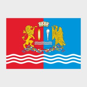Флаг малый двусторонний, Блэкаут Ивановская область