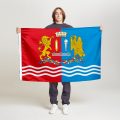 Флаг стандартный двусторонний с подкладкой Ивановская область