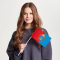 Флаг стандартный двусторонний, Блэкаут Тамбовская область