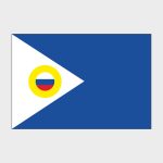 Флаг большой двусторонний, Блэкаут Чукотский автономный округ