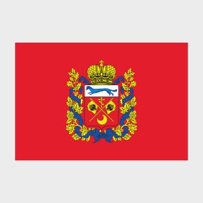 Флаг малый односторонний Оренбург