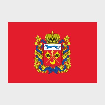 Флаг стандартный односторонний Оренбургская область